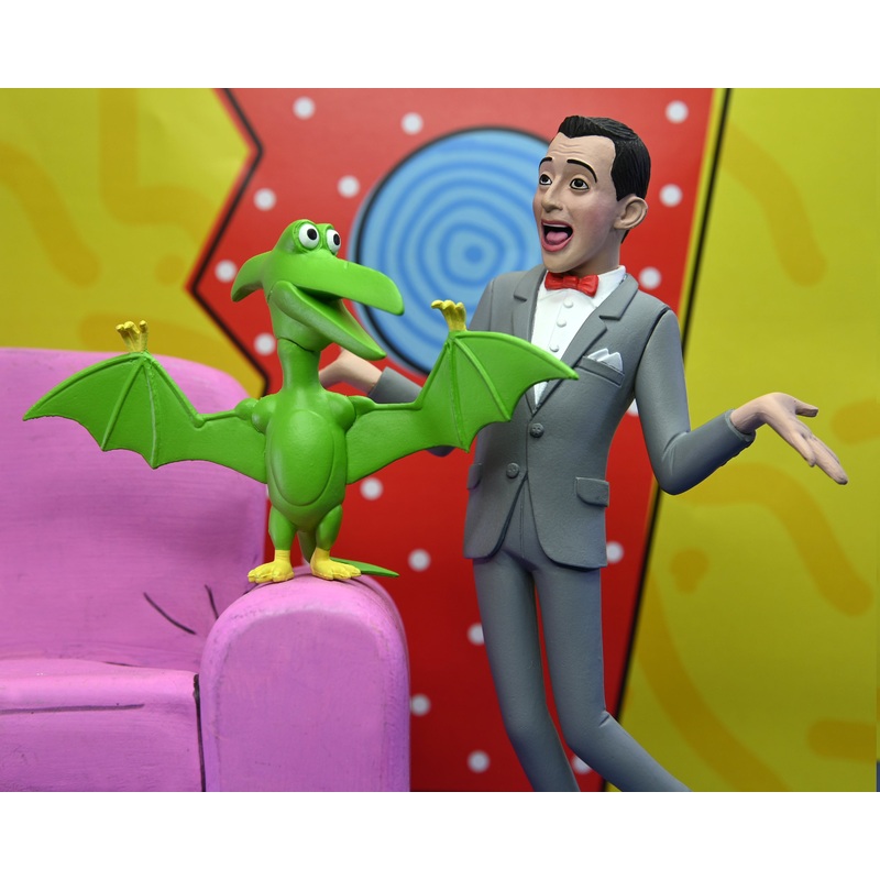 Pee-wees Playhouse - Pee-wee and Pterri 6 Scale Action Figure