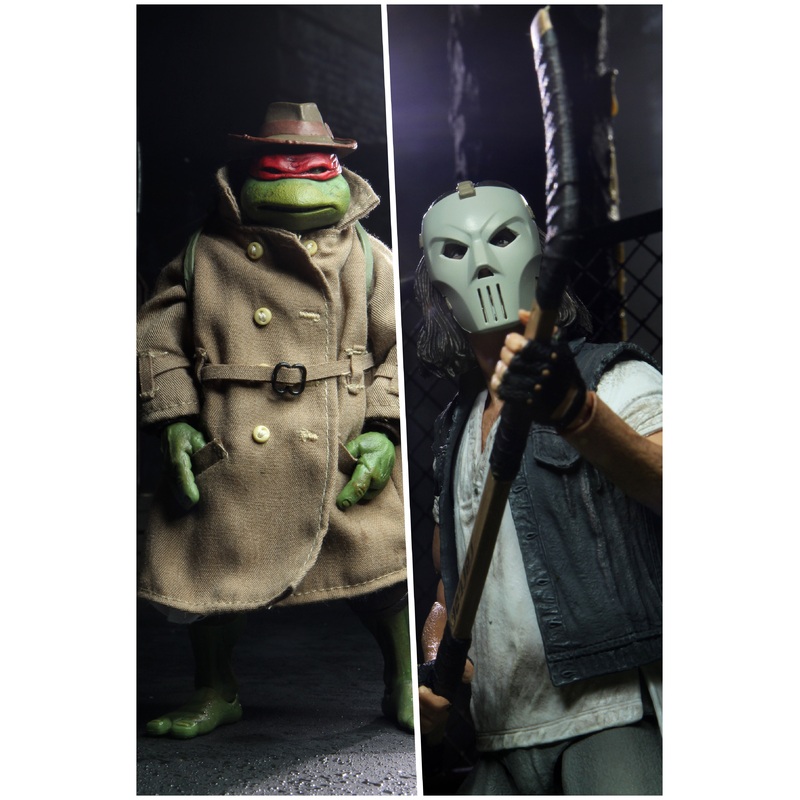 Teenage Mutant Ninja Turtles (1990 Movie) - Casey Jones & Raphael in Disguise 7" Scale Action Figure 2 Pack