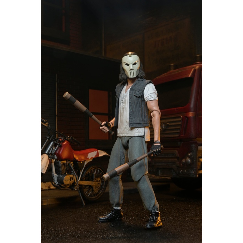 Teenage Mutant Ninja Turtles (1990 Movie) - Casey Jones with Dirt Bike 7" Scale Action Figure
