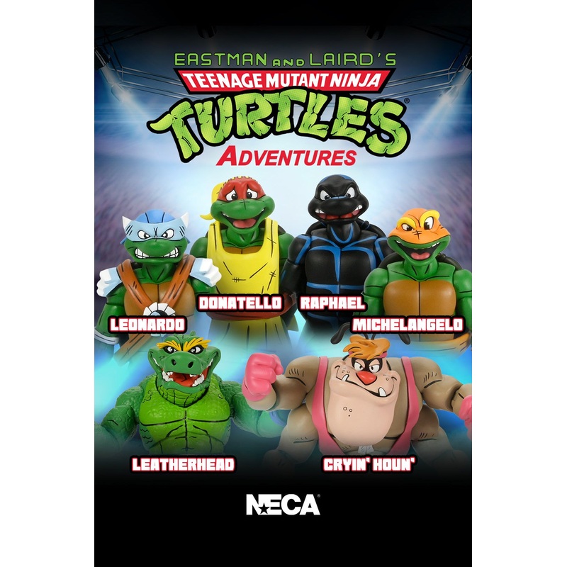 Teenage Mutant Ninja Turtles (Archie Comics) - Stump Wrestling Action Figure Bundle