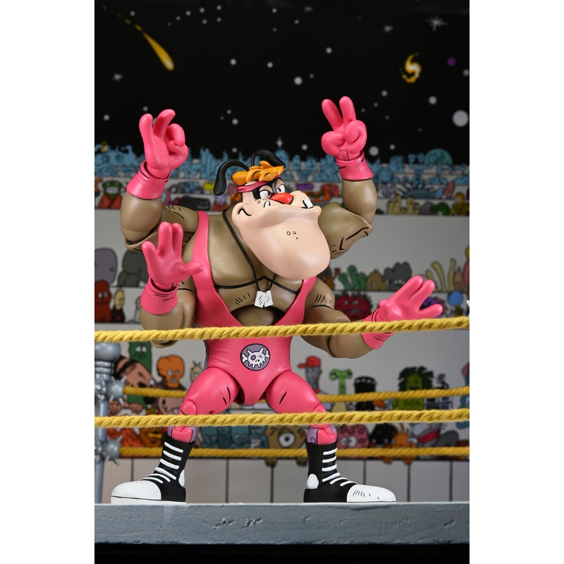 Teenage Mutant Ninja Turtles (Archie Comics) - Stump Wrestling Cryin' Houn' Deluxe 7 Scale Action Figure