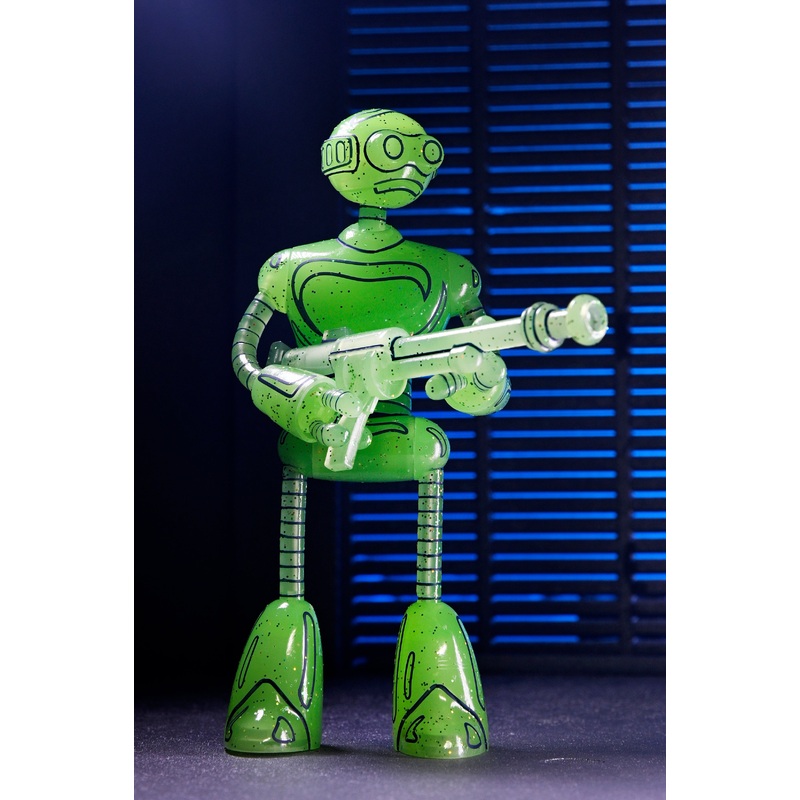 Teenage Mutant Ninja Turtles (Mirage Comics)  Glow-in-the-Dark Transmat Fugitoid 7 Scale Action Figure