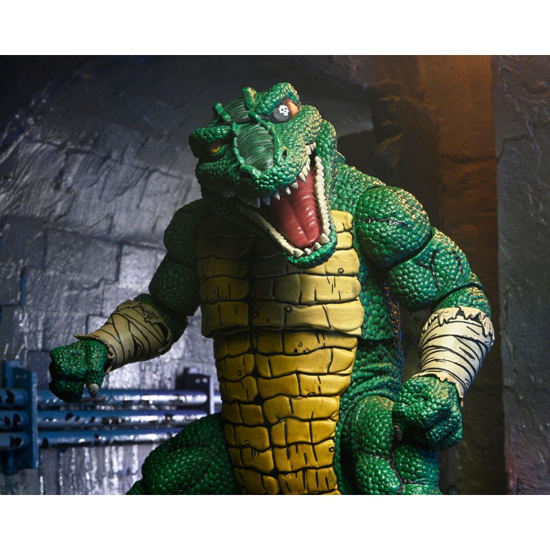 Teenage Mutant Ninja Turtles (Mirage Comics) - Leatherhead Deluxe 7" Scale Action Figure