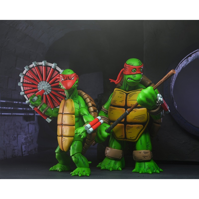 Teenage Mutant Ninja Turtles (Mirage Comics) - The First Turtles 40th Anniversary 7" Scale Action Figure 2-Pack (2024 Con Exclusive)