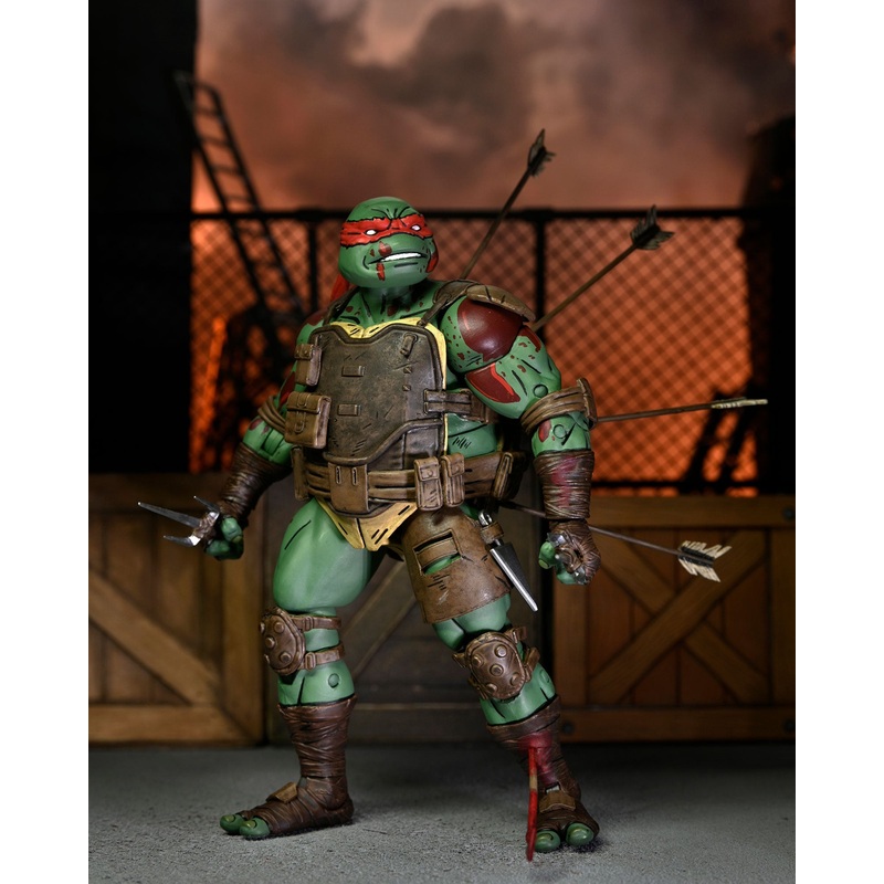 Teenage Mutant Ninja Turtles (The Last Ronin) - 7" Scale Action Figure - Ultimate First to Fall Raphael