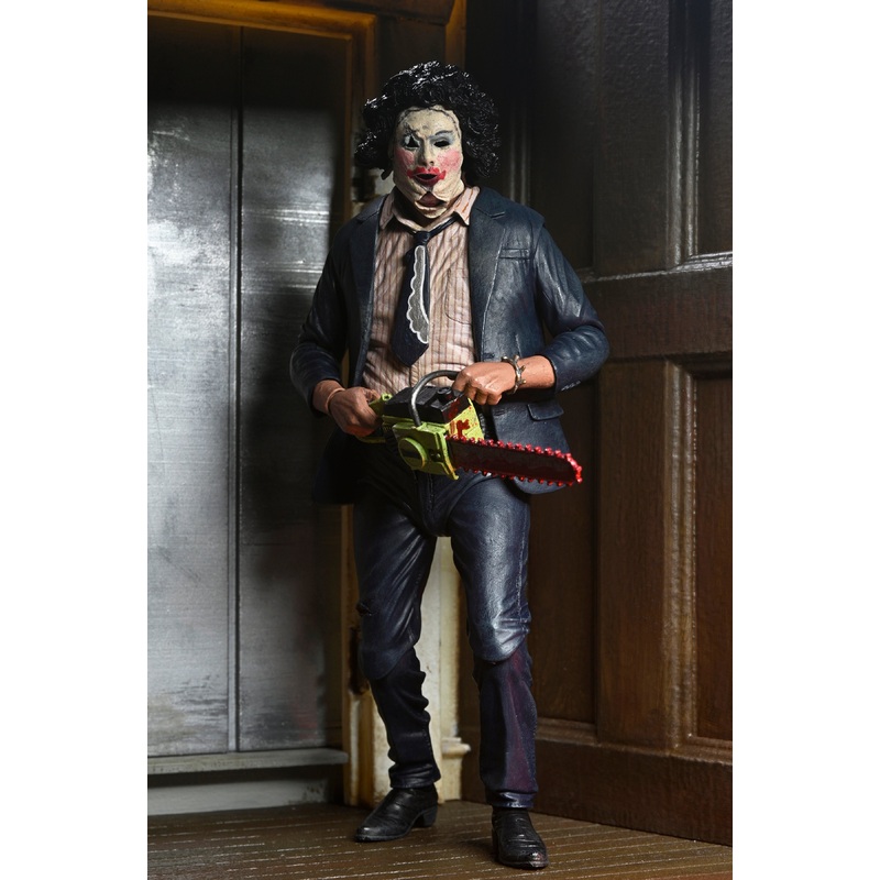 Texas Chainsaw Massacre - 50th Anniversary Ultimate Leatherface with Pretty Woman Mask 7" Scale Action Figure