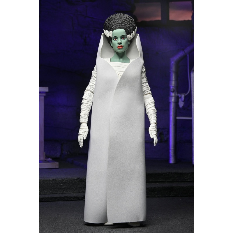 Universal Monsters - 90th Anniversary Glow-in-the-Dark Retro Bride of Frankenstein 7 Scale Action Figure (2025 Con Exclusive) (PRE-ORDER)
