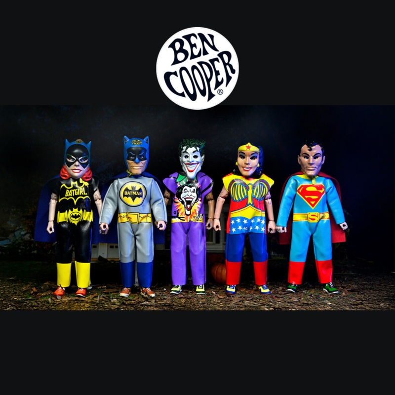 DC Comics x Ben Cooper Costume Kids Collection  Series 5 Bundle (Batgirl, Batman, Joker, Superman, Wonder Woman)