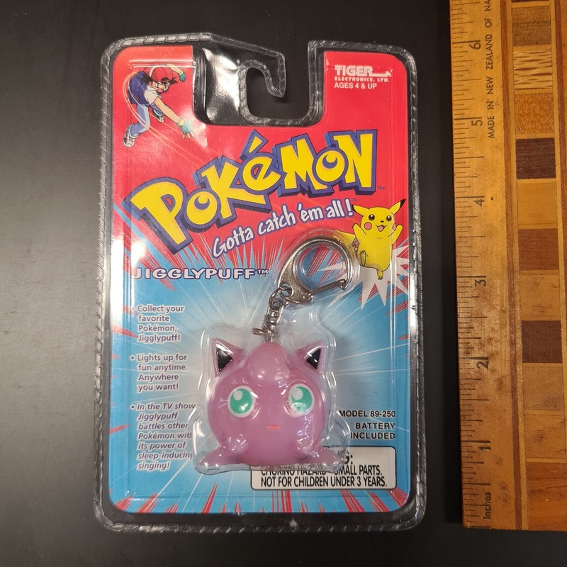 Pokemon - Vintage Light Up Key Chain - Jigglypuff