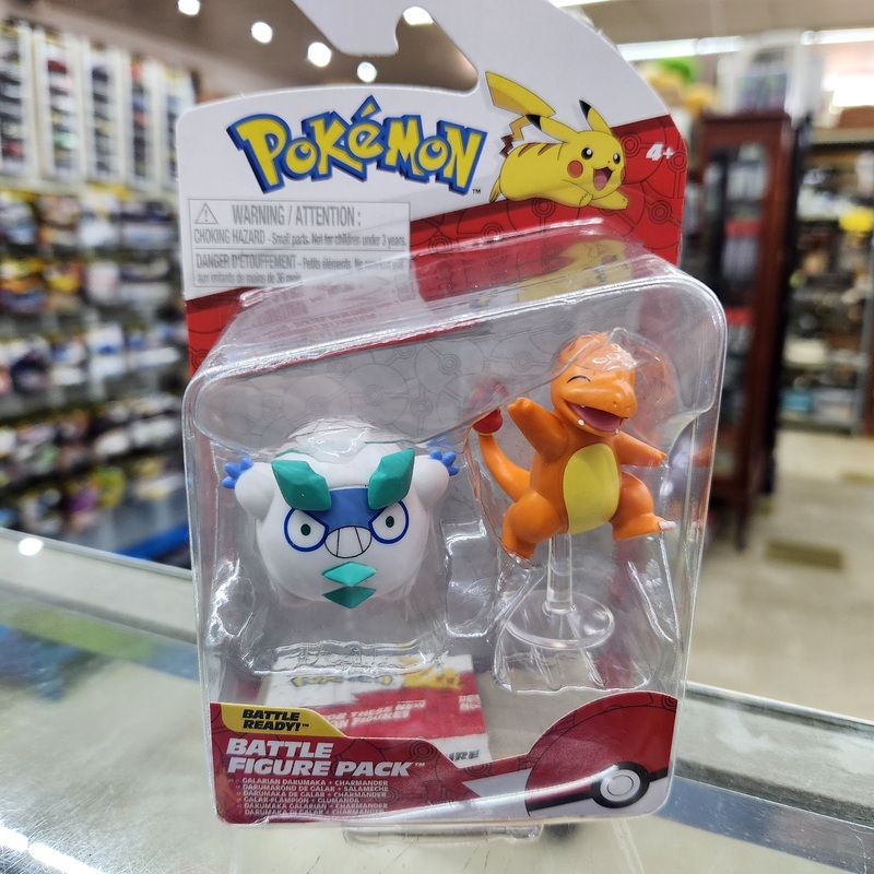 Pokemon - Battle Figure - 11cm - Galarian Darumaka + Charmander
