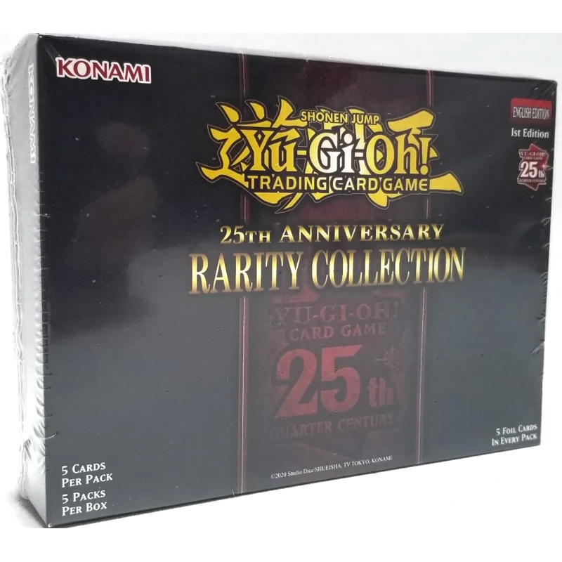 Yu-Gi-Oh! 25th Anniversary Rarity 1st Edition Collection Box - 5 Packs