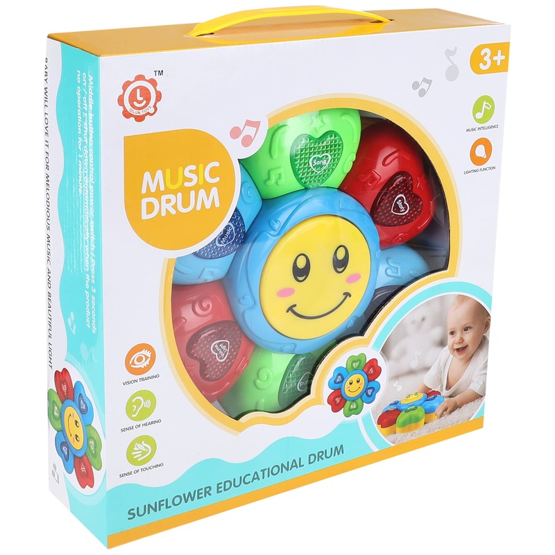 Sunflower music/educational drum