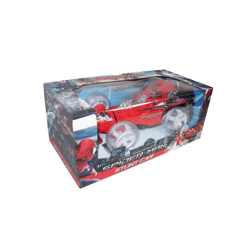 The Amazing Spider Stunt Car Toy with Remote Control