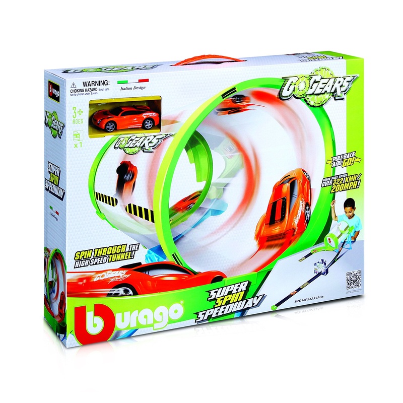 Tobar "Go Gears Super Spin Speedway INCL 1 Car Track