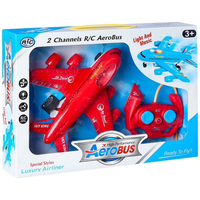 Toy 2 Channels RC Aerobus light And Music