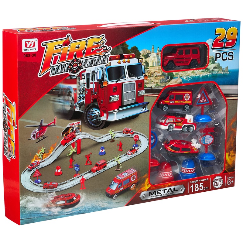 Truck fire trucks, height (185 cm) + 6 years