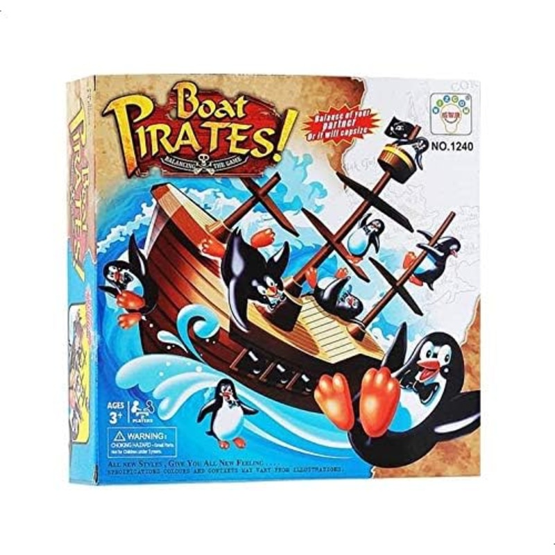 Wizcom Pirate Ships Board Game - Model 1240