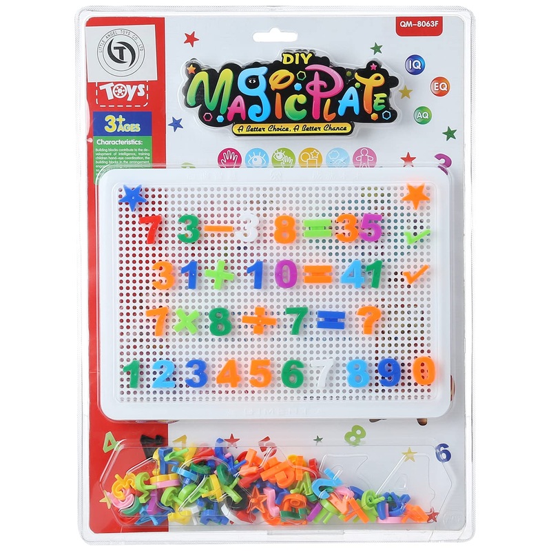 Yiwu qiment qm-8063f magic plate toy for kids