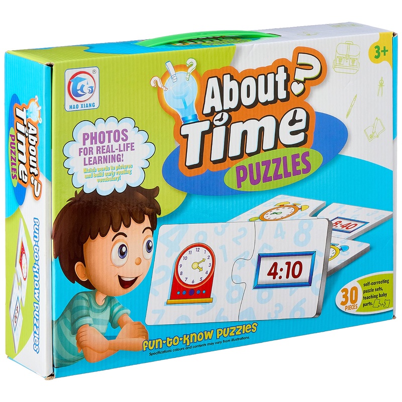 Zayat 2056A About Time Puzzle for Kids - 30 Pieces