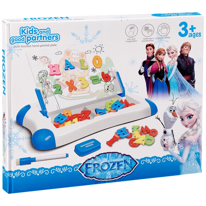 Frozen multi-function hand painted plate