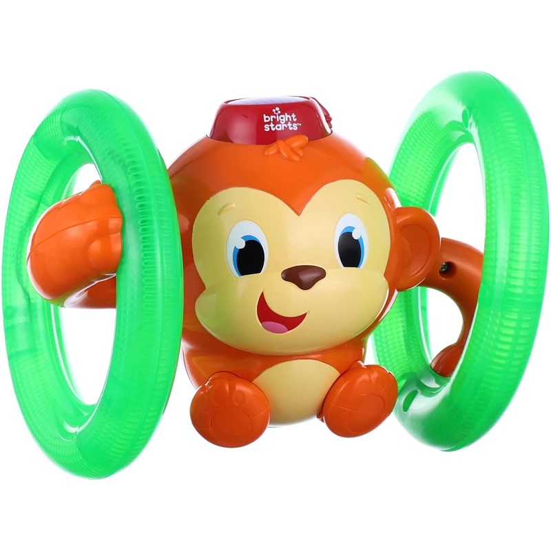 Bright Starts Roll and Glow Monkey - Multi Color