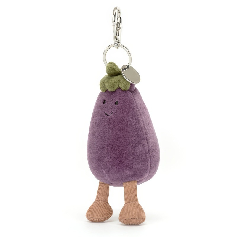 Aubergine Bag Charm