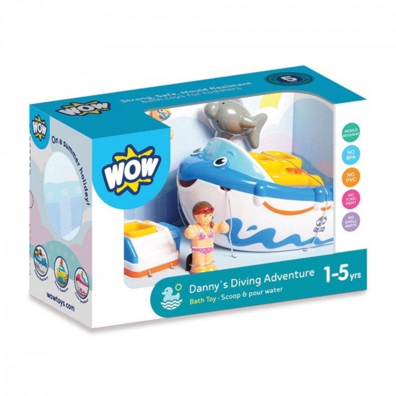 Danny's Diving Adventure Bath Toy