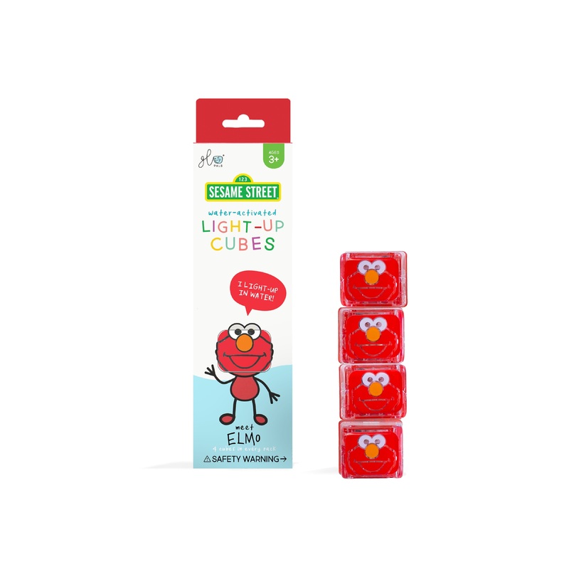 Elmo - Glo Pals 4-Pack Light Up Cubes