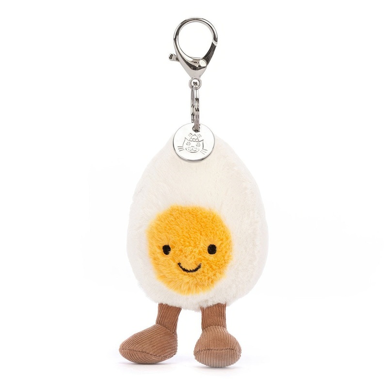 Happy Boiled Egg Bag Charm