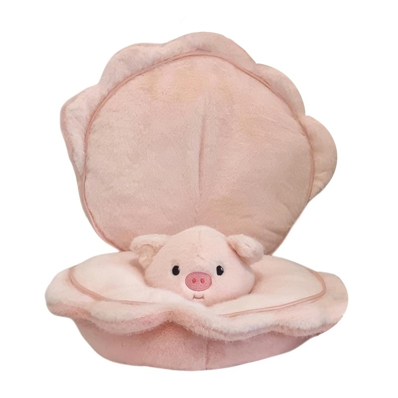 Piggy in a Shell Plush Toy