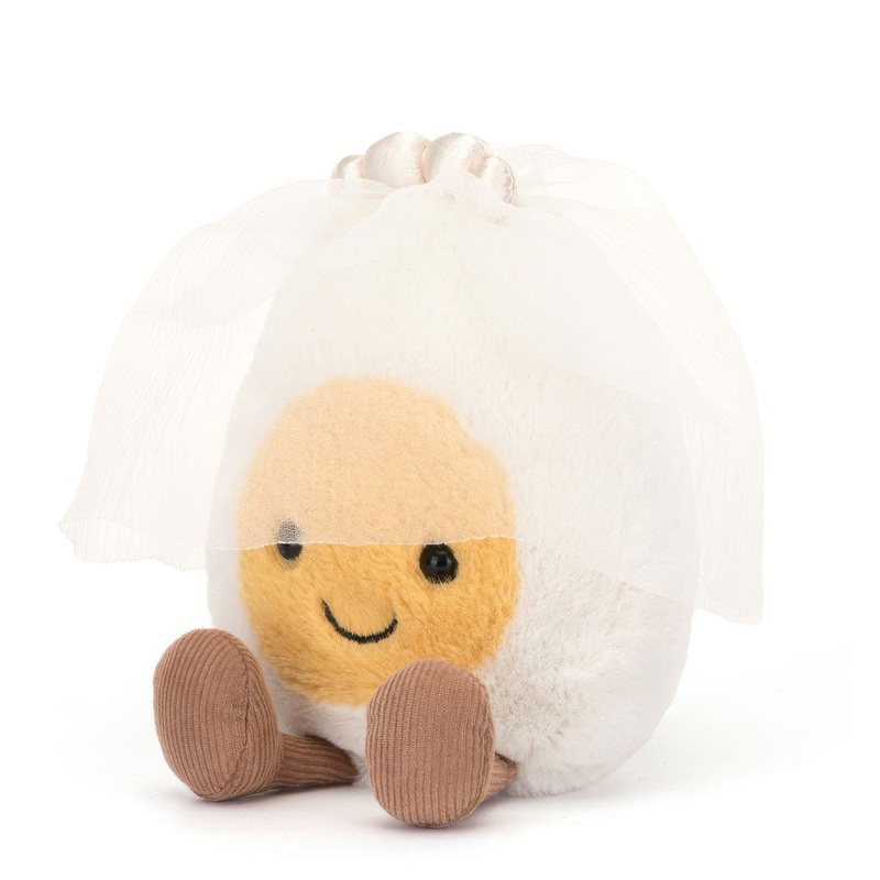 Boiled Egg Bride Plush Toy