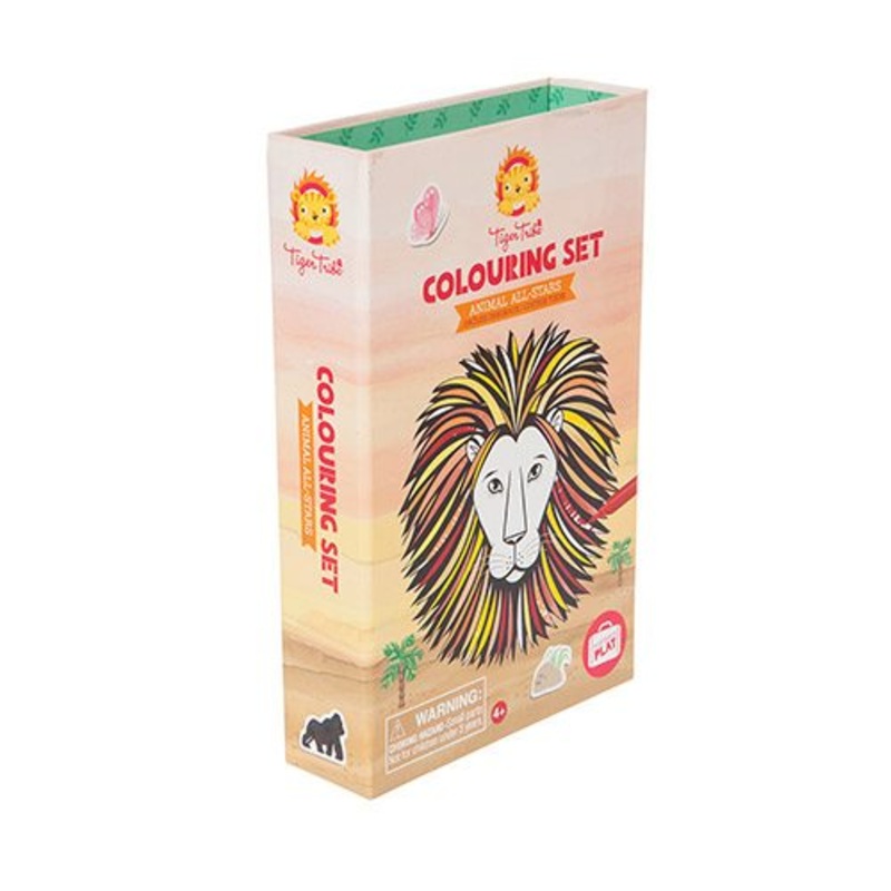 Tiger Tribe Colouring Set Animal All-Stars
