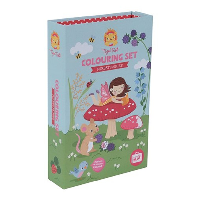 Tiger Tribe Colouring Set Forest Fairies