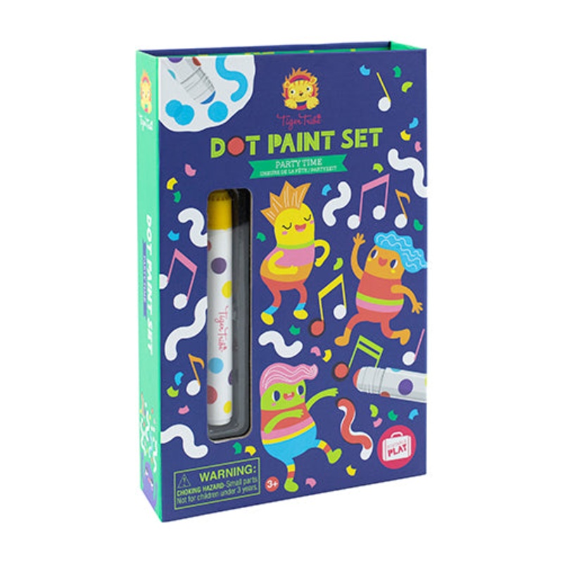 Tiger Tribe Dot Paint Set Party Time