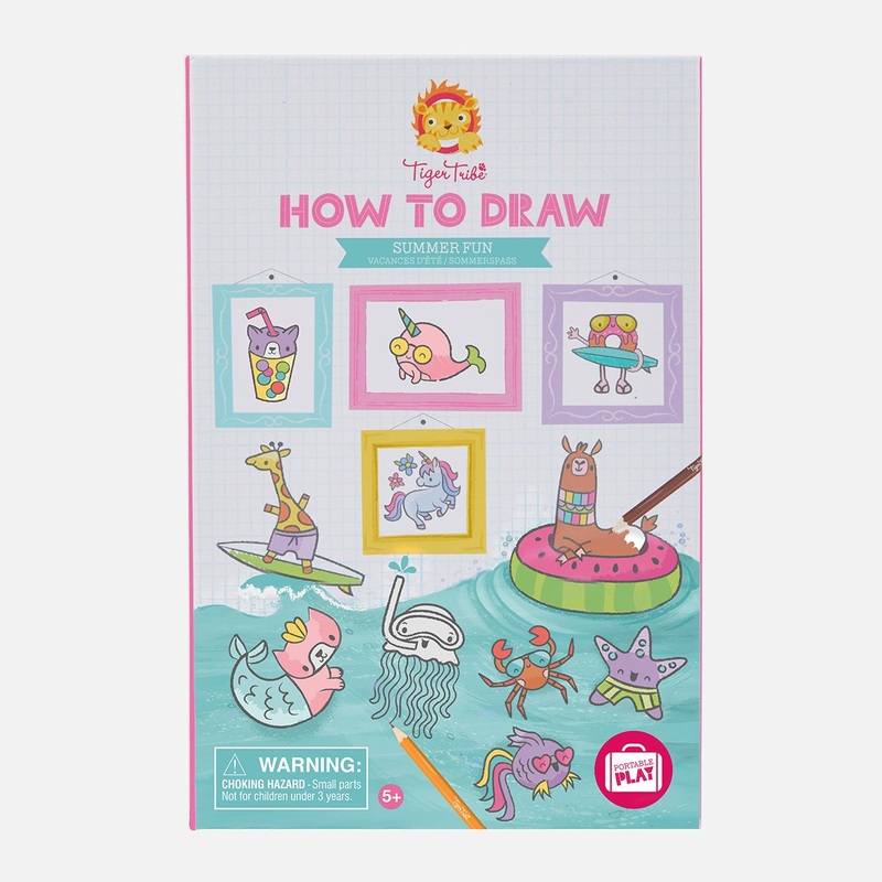 Tiger Tribe How To Draw Summer Fun