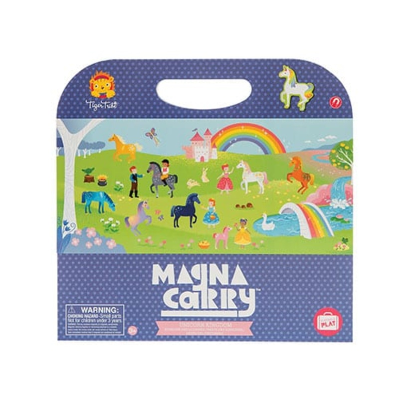 Tiger Tribe Magna Carry Set Unicorn Kingdom