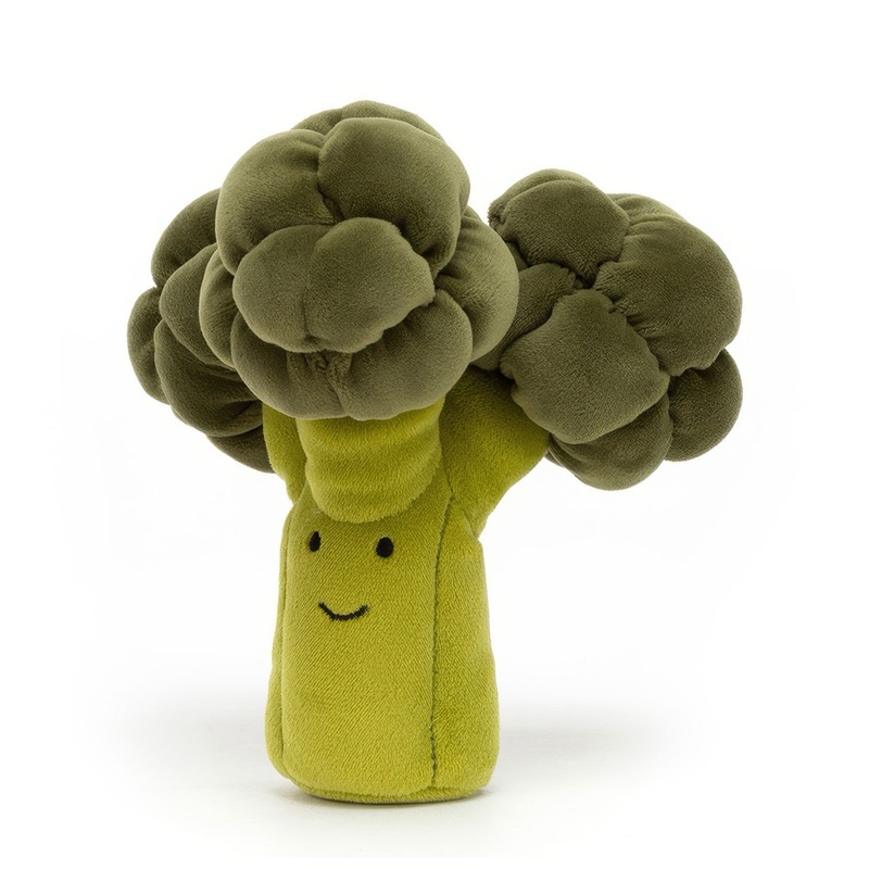 Vivacious Vegetable Broccoli Plush Toy