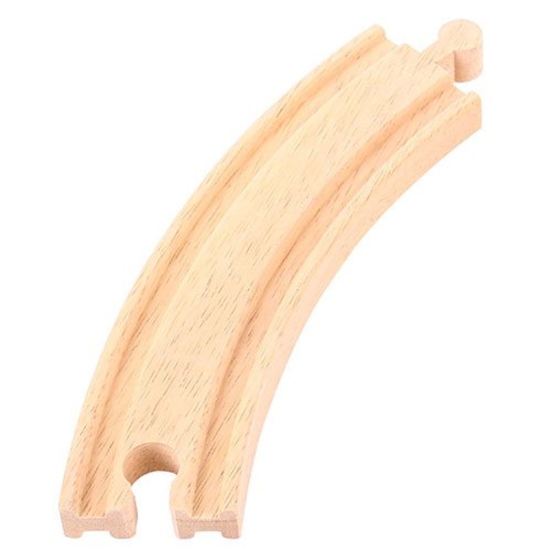 Wooden Train Big Jigs Long Curves