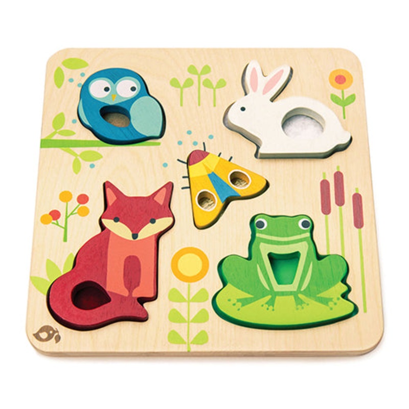 Tender Leaf Touchy Feely Animal Puzzle