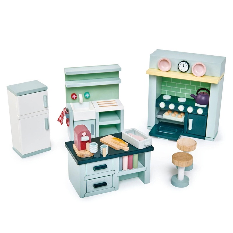 Tender Leaf Wooden Dollhouse Furniture Kitchen