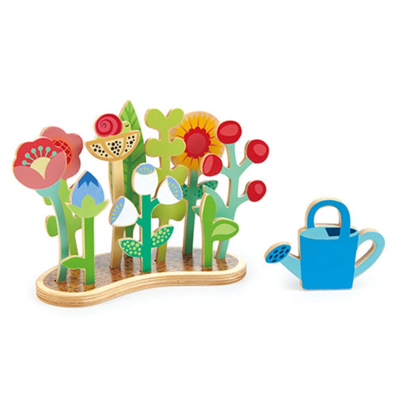 Tender Leaf Wooden Flower Bed