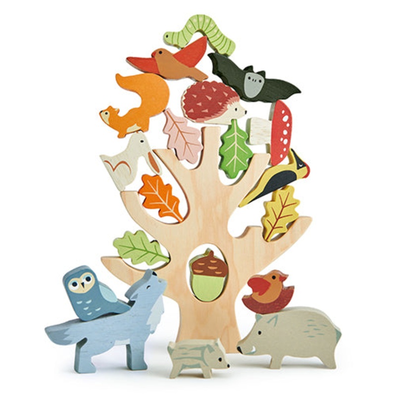 Tender Leaf Wooden Toy Forest Stacking