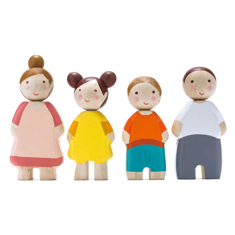 Tender Leaf Wooden Toy Leaf Family