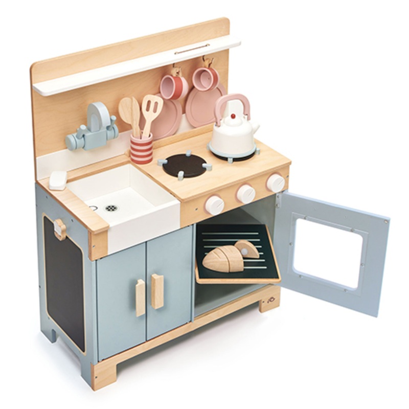 Tender Leaf Wooden Toy Mini Chef Home Kitchen