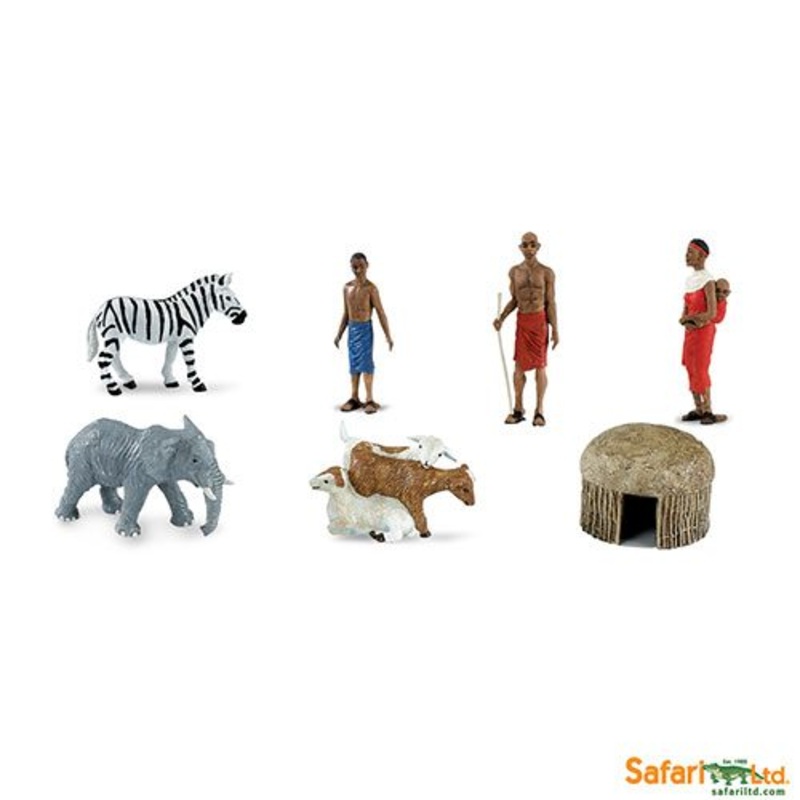 Safari Ltd Designer Toob African Village