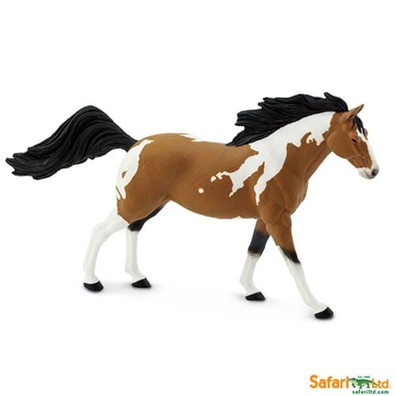 Safari Ltd Horses Pinto Mustang Stallion
