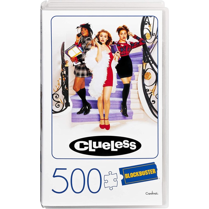 Clueless 500 Piece Jigsaw Puzzle in Plastic VHS Video Case