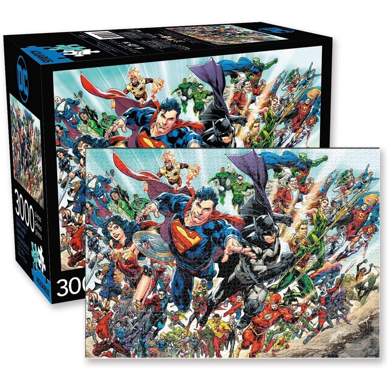 DC Comics Superheroes 3000 Piece Jigsaw Puzzle
