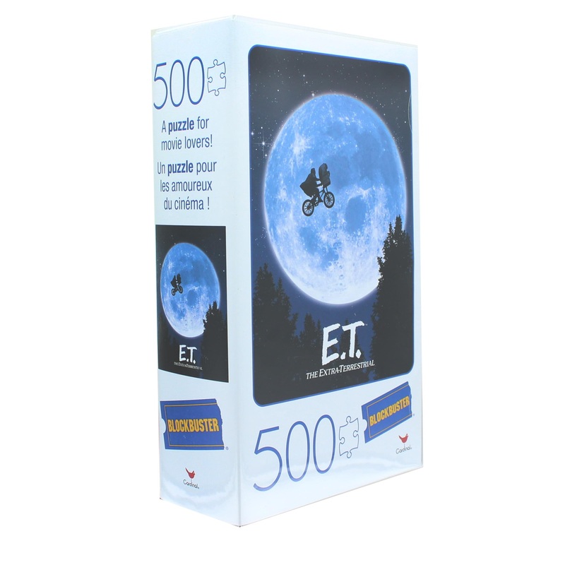 E.T. The Extra Terrestrial 500 Piece Jigsaw Puzzle in Plastic VHS Video Case
