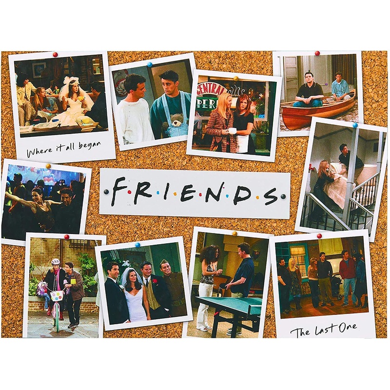 Friends TV Show Collage 1000 Piece Jigsaw Puzzle